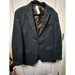 Lauren Ralph Lauren 100% Wool Blazer – Size 40R, Gray Tweed